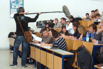 WDR-Fernsehen zu Gast am Fachbereich Ingenieurwissenschaften und Mathematik