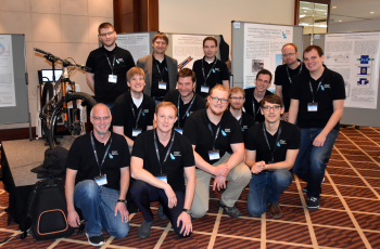 Das Team auf der COMSOL-Konferenz
