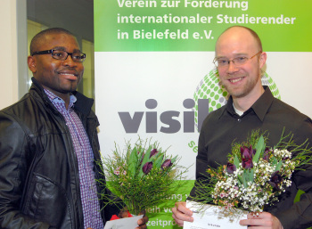 Hermann Monkam (l.) und Daniel Brooks