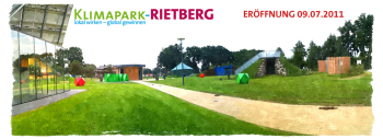 Klimapark Eröffnungsflyer Bild