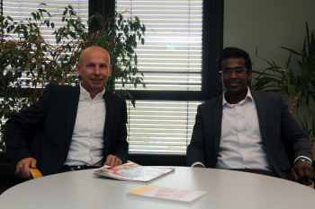 Srikanthan Mahendrarajah und Bruno Hüsgen