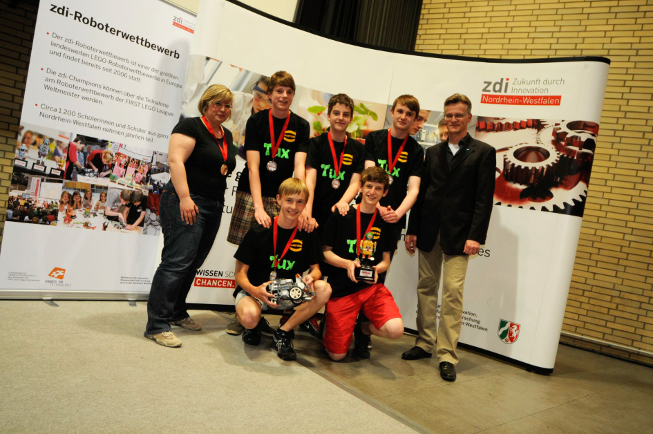 Sieger des zdi-Roboterwettbewerbs 2013