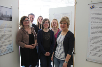 Martina Ritzenhoff (Lehrende), Björn Wasielke, Sandra Blotevogel, Melanie Nolte, Debora Speckenheuer und Annika Harlos (alle Studierende der Pädagogik der Kindheit).