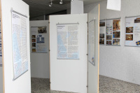 Plakatausstellung über Schweden-Exkursion des Fachbereichs Sozialwesen