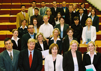 Diplomierungsfeier Fachbereich Wirtschaft 2004