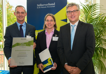 Professor Mertin, Professorin Latteck und Volker Meyer-Guckel