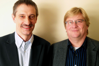 Professor Dr. Heiko Burchert (l.) und Professor Dr. Axel Benning