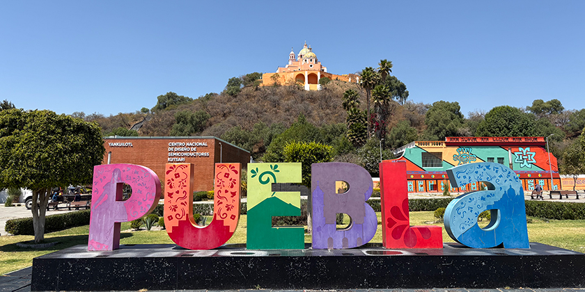 Schild Puebla