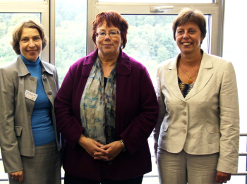 Drei Referentinnen der Tagung