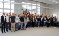 40 neue Erstsemester vom Studienort Minden