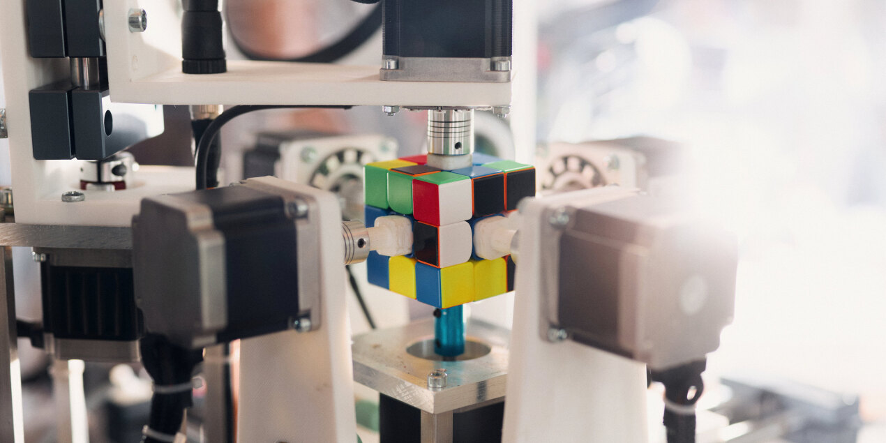 Zauberwürfelmaschine