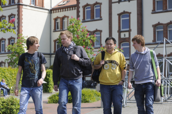 Studierende am Campus Minden