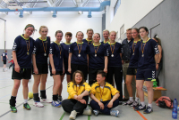 Die All-Star-Handballerinnen der FH Bielefeld