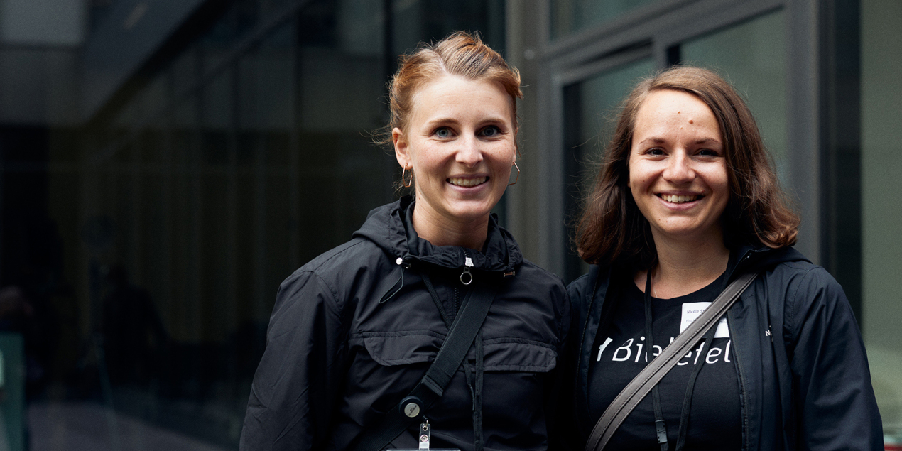 Lea Specht und Nicole Stracke