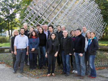 Gruppenaufnahme mit Workshopteilnehmenden
