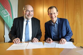 Prof. Dr. Martin Sternberg und Prof. Dr. Ulrich Schäfermeier