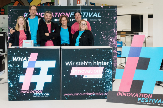 Foto: Das Team des Innovation Festivals