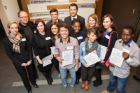 Stipendiaten bei der DAAD-Preisverleihung 2013