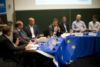 Podiumsdiskussion bei der Regionalkonferenz zum 25. Geburtstag von ERASMUS