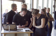 Die Anteilnahme unter den Studierenden war groß