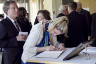 Viele Kolleginnen und Kollegen von Professor Bahndorf nahmen Anteil