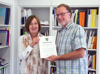 Professor Dr. Hermann-Josef Kruse feiert 25. Dienstjubiläum