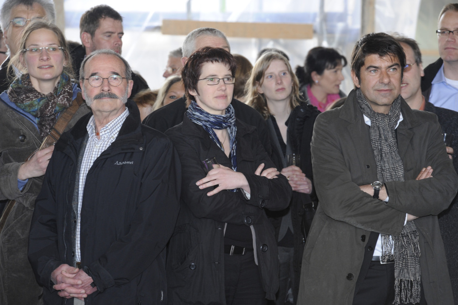 Die Gäste verfolgten die Grußworte.