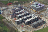 Luftbildaufnahme Campus Nord