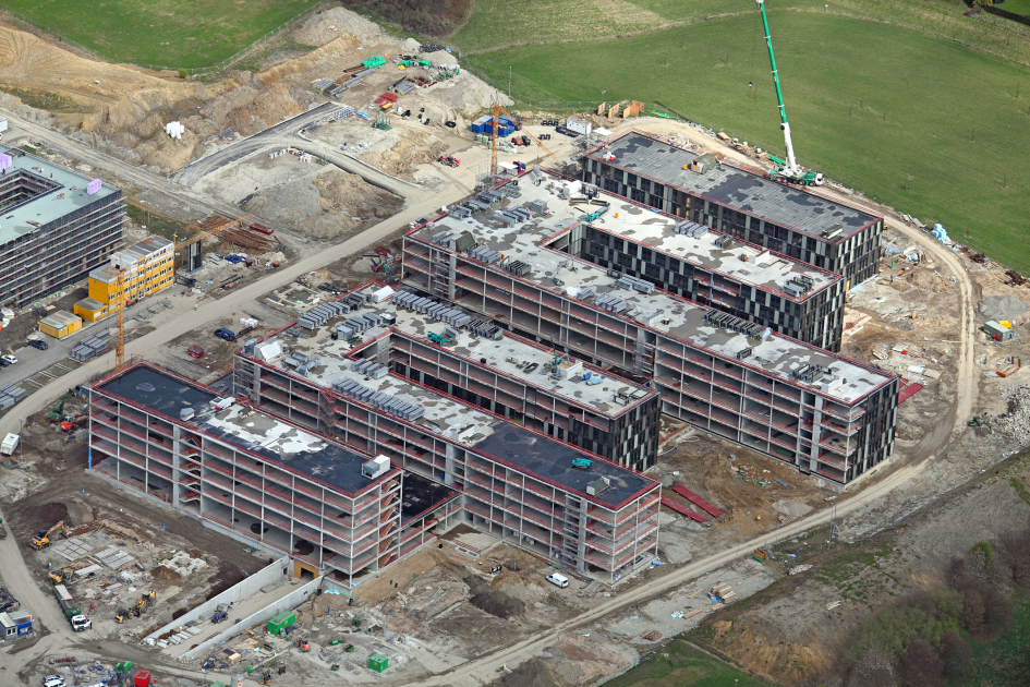 Luftbildaufnahme FH Bielefeld