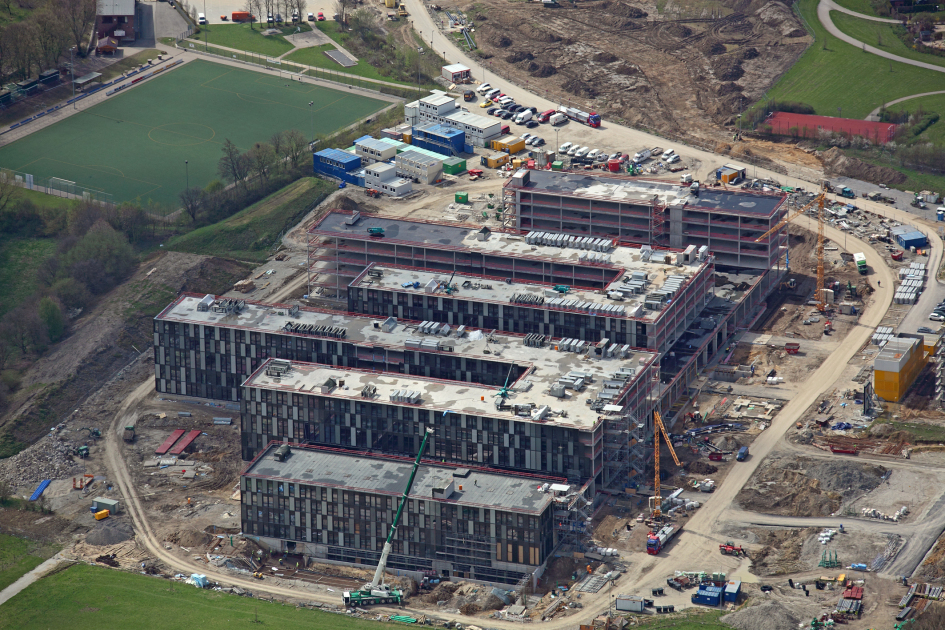 Luftbildaufnahme FH Bielefeld