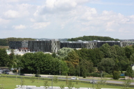 Neubau aus Kranballon