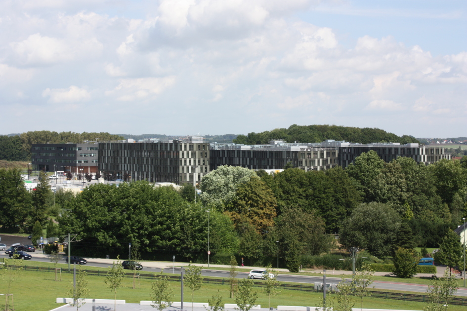Neubau aus Kranballon