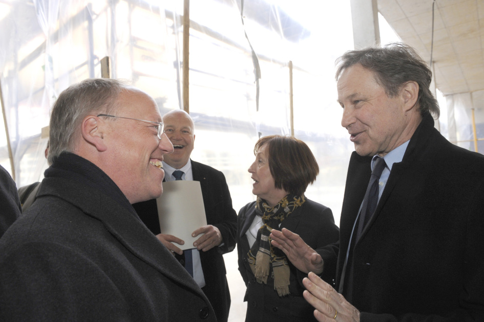 Pit Clausen, Heinrich Micus, Prof. Dr. Beate Rennen-Allhoff, Hans-Jürgen Simm (v. l.)