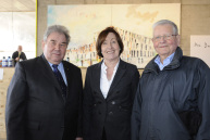 Prof. Dr. Heinrich Ostholt, Prof. Dr. Beate Rennen-Allhoff und Prof. Dr. Germanus Wegmann (v. l.)