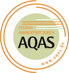 Logo Systemakkrediert durch AQAS
