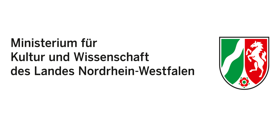 Das Logo des Ministeriums für Kultur und Wissenschaft des Landes Nordrhein-Westfalen