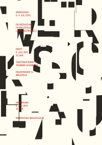 Werkschau 2013 Plakat
