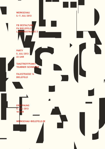Werkschau 2013 Plakat