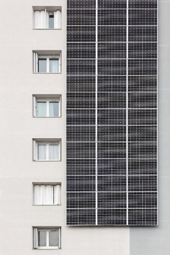 Solarpotenziale an Gebäudefassaden