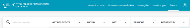 Beispielveranstaltungen auf JobTeaser
