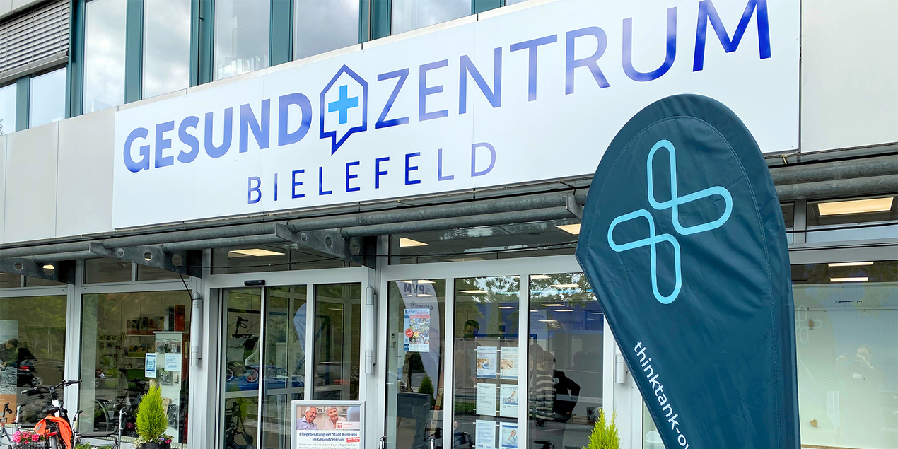 Das GesundZentrum Bielefeld von außen