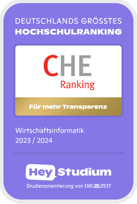 Siegel des CHE Rankings