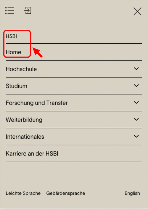HSBI und Home